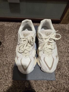 New Balance Beige Lifestyle Sneaker Box — 9060 Label